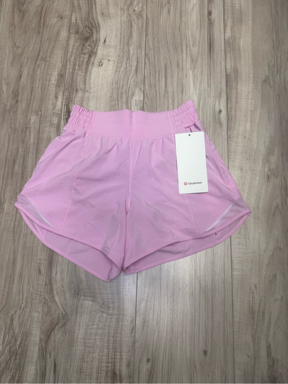 Lululemon Hotty Hot High-Rise Lined Short 4" Vitapink